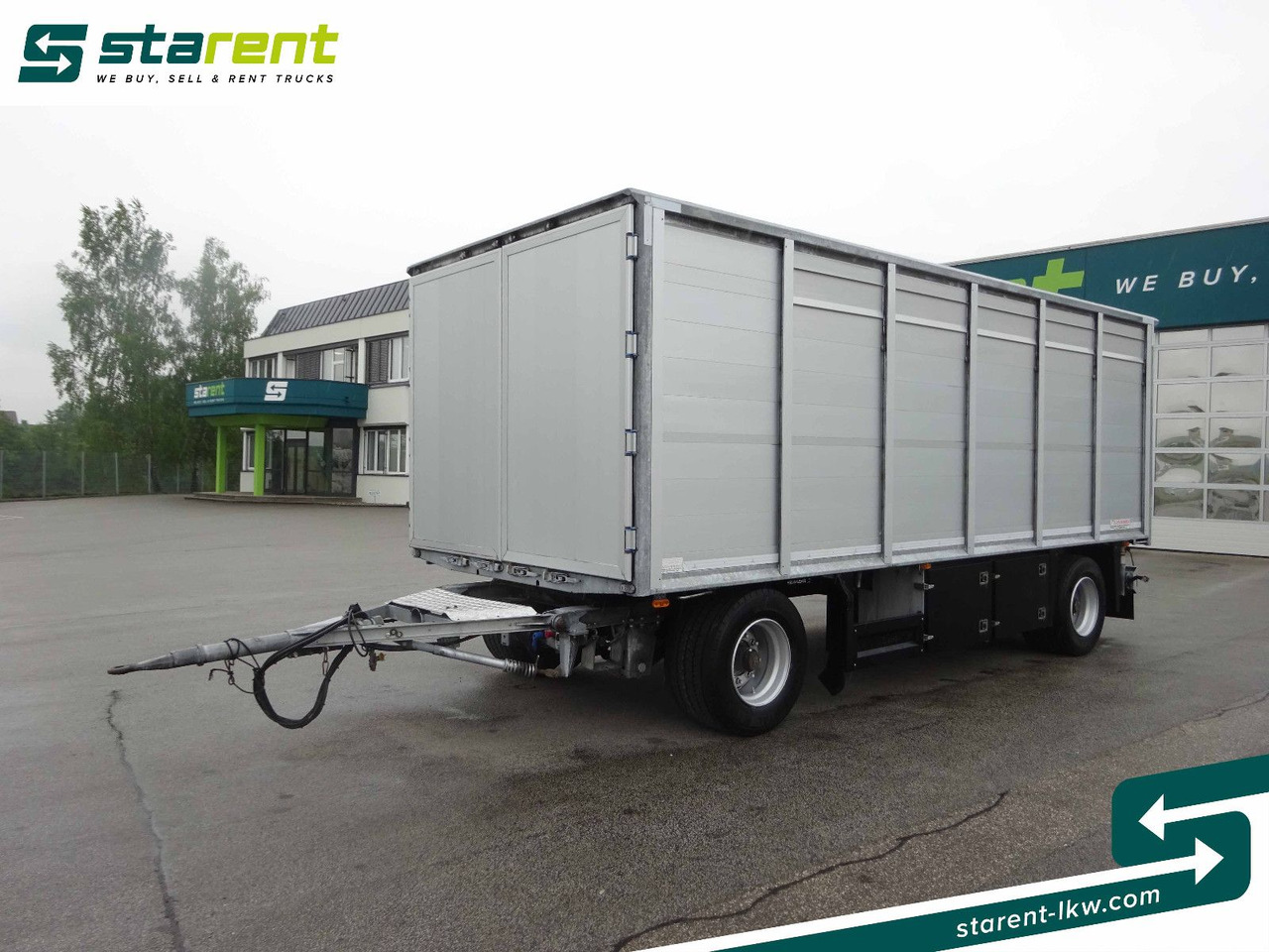 Scheuwimmer 2-Achser, Viehtransport Anhänger - مقطورة للماشية: صورة 1 Scheuwimmer 2-Achser, Viehtransport Anhänger - مقطورة للماشية: صورة 1