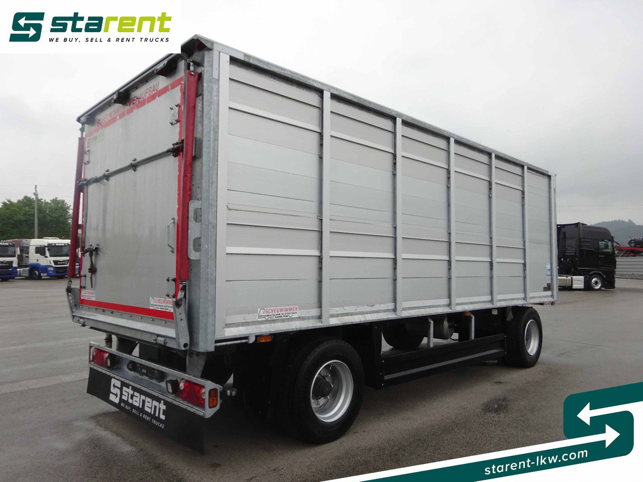 Scheuwimmer 2-Achser, Viehtransport Anhänger - مقطورة للماشية: صورة 5 Scheuwimmer 2-Achser, Viehtransport Anhänger - مقطورة للماشية: صورة 5