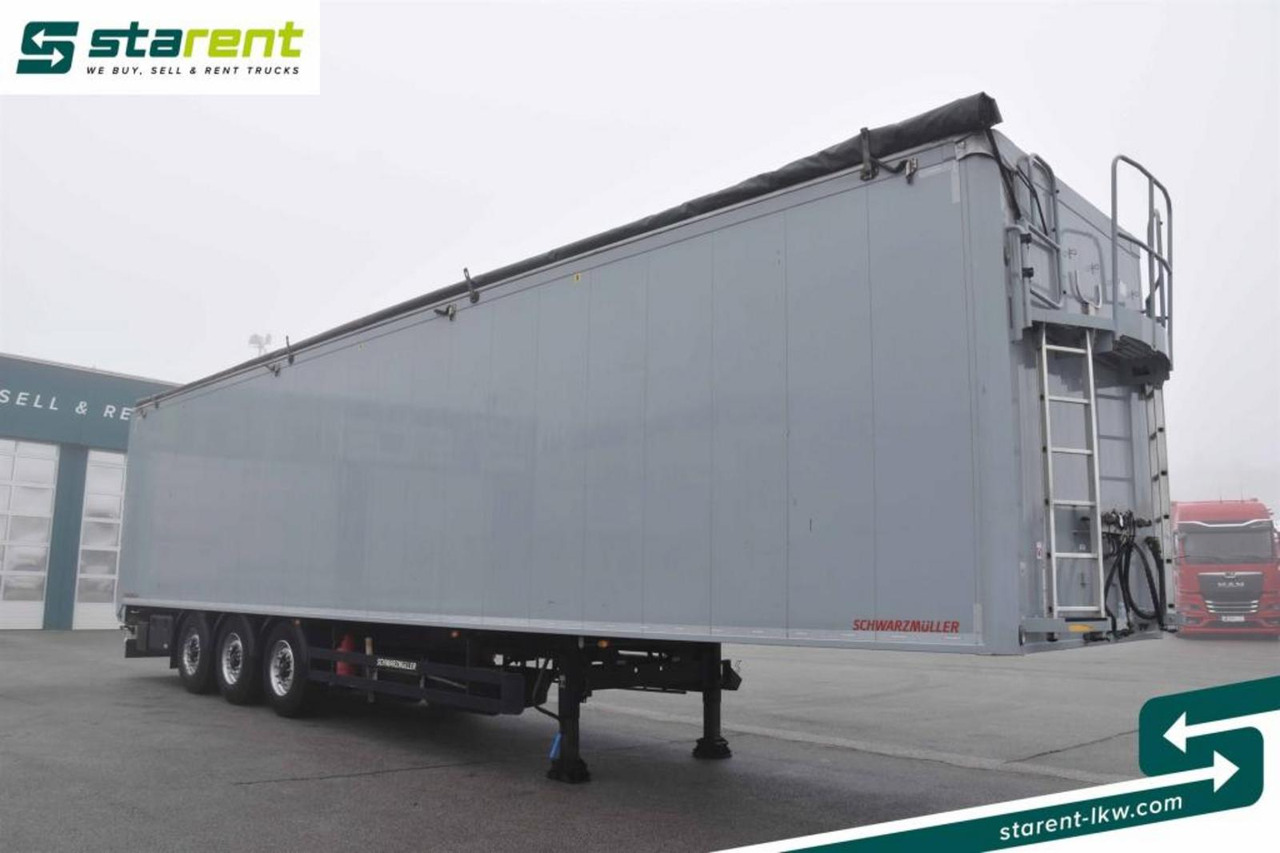 Schwarzmüller Schubbodenauflieger 10mm Liftachse Funkfernbed. - نصف مقطورة ذات أرضية سير: صورة 3 Schwarzmüller Schubbodenauflieger 10mm Liftachse Funkfernbed. - نصف مقطورة ذات أرضية سير: صورة 3