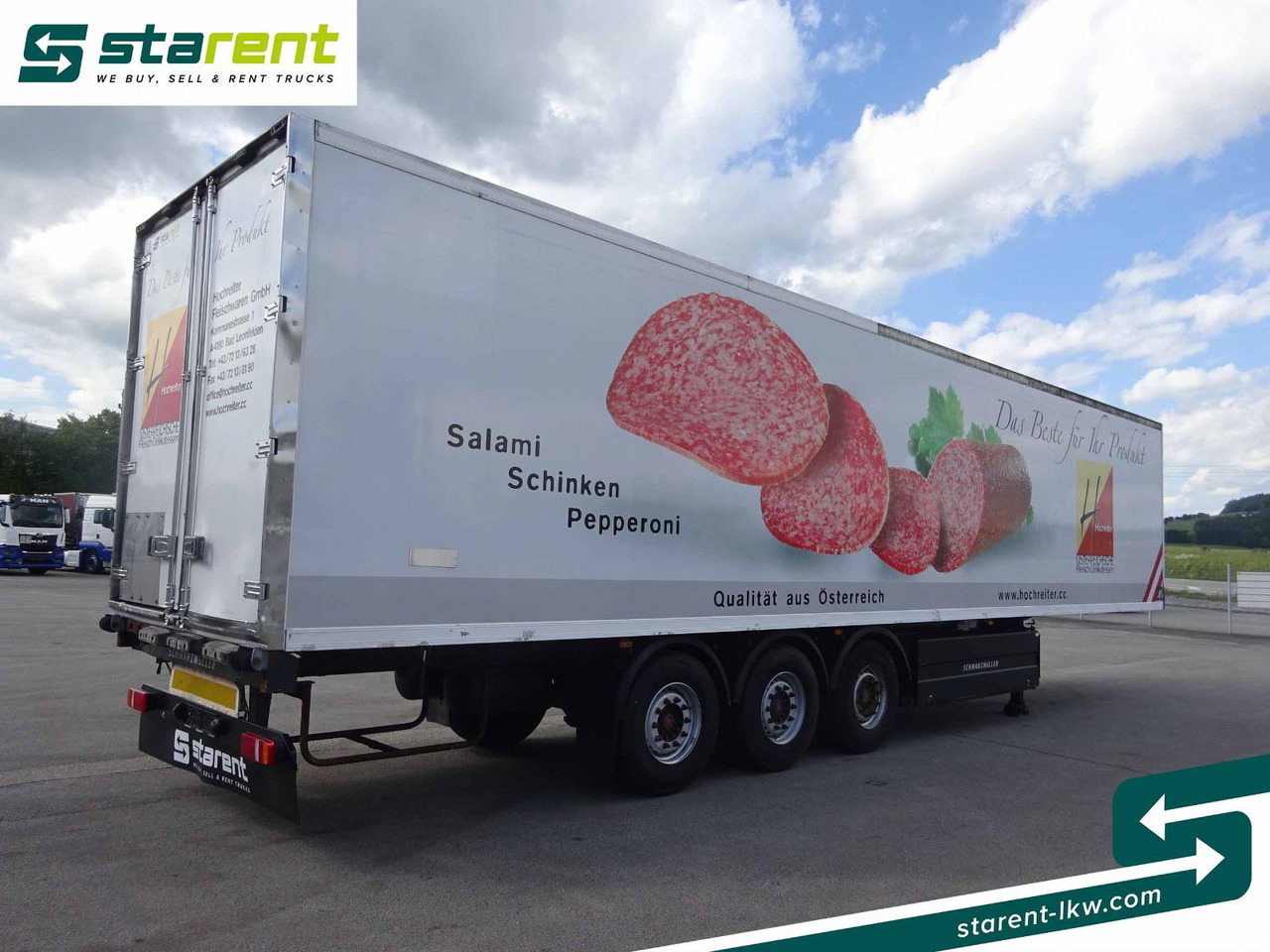 Schwarzmüller Thermotrailer, Thermo King SL400, Liftachse, SAF - نصف مقطورة للتبريد: صورة 5 Schwarzmüller Thermotrailer, Thermo King SL400, Liftachse, SAF - نصف مقطورة للتبريد: صورة 5