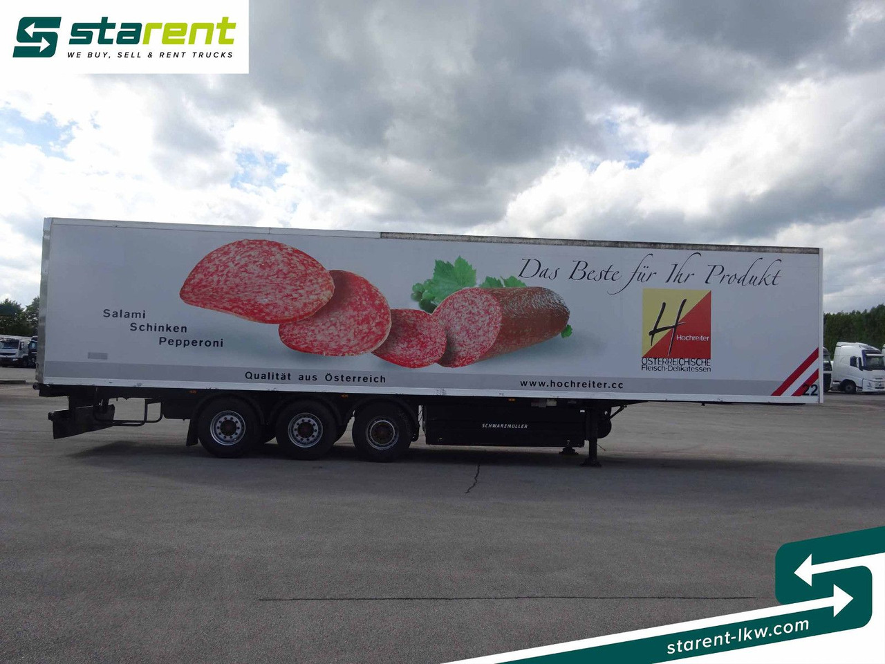 Schwarzmüller Thermotrailer, Thermo King SL400, Liftachse, SAF - نصف مقطورة للتبريد: صورة 4 Schwarzmüller Thermotrailer, Thermo King SL400, Liftachse, SAF - نصف مقطورة للتبريد: صورة 4