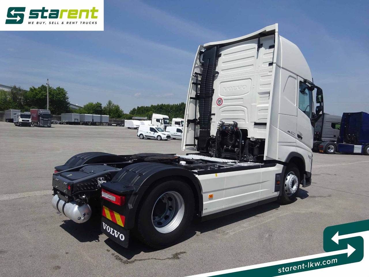 Volvo FH 500, Standklima, Leder, Vollspoilerpaket, LED - مقطورة السحب: صورة 5 Volvo FH 500, Standklima, Leder, Vollspoilerpaket, LED - مقطورة السحب: صورة 5
