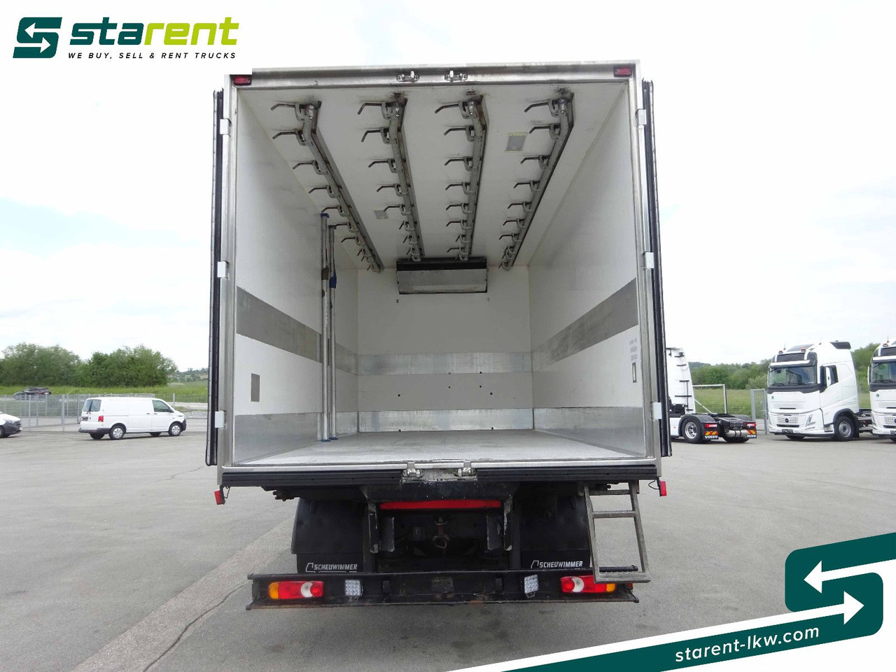 ناقلة حاويات/ شاحنة حاويات Volvo FL250 Wechselaufbau, Scheuwimmer Kühlwab, TK: صورة 11