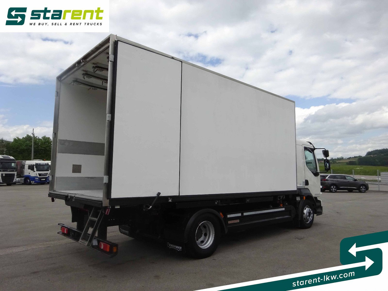 ناقلة حاويات/ شاحنة حاويات Volvo FL250 Wechselaufbau, Scheuwimmer Kühlwab, TK: صورة 10
