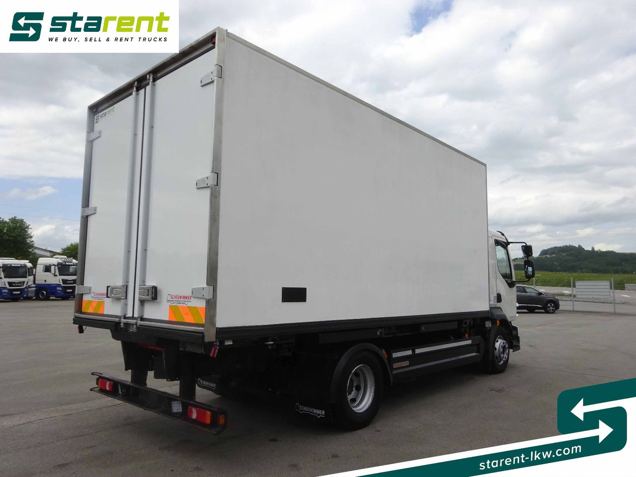 ناقلة حاويات/ شاحنة حاويات Volvo FL250 Wechselaufbau, Scheuwimmer Kühlwab, TK: صورة 5