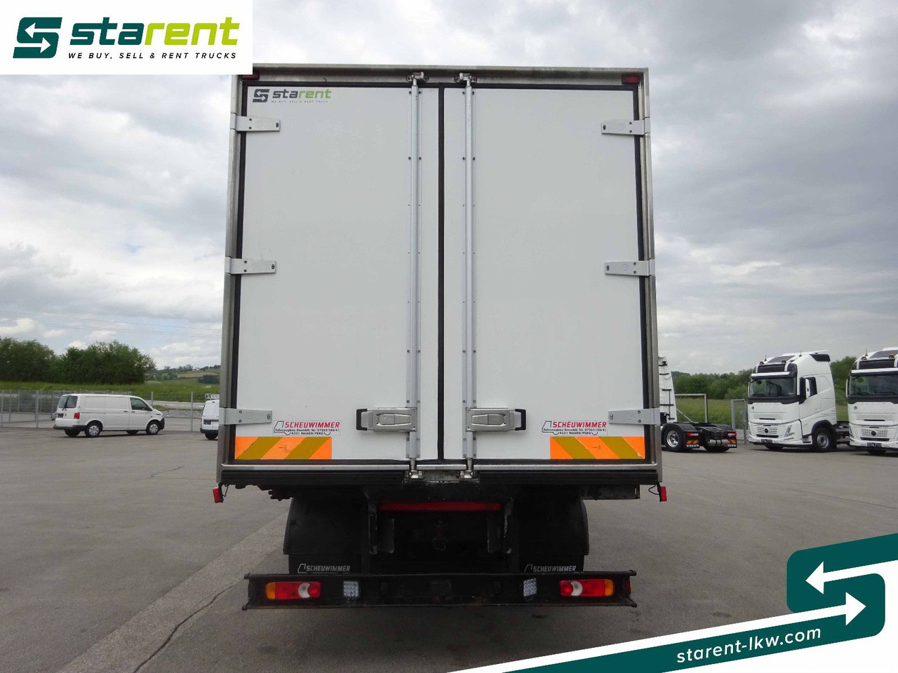 ناقلة حاويات/ شاحنة حاويات Volvo FL250 Wechselaufbau, Scheuwimmer Kühlwab, TK: صورة 6
