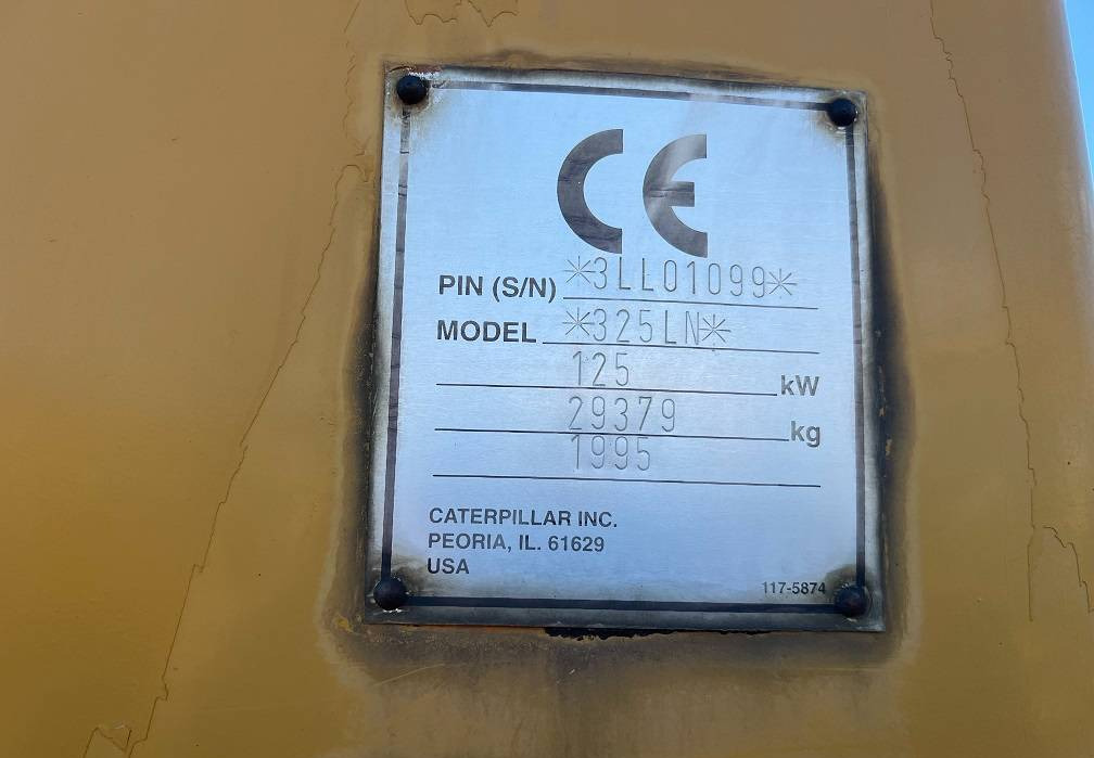 CAT 325L - حفار زاحف: صورة 4 CAT 325L - حفار زاحف: صورة 4