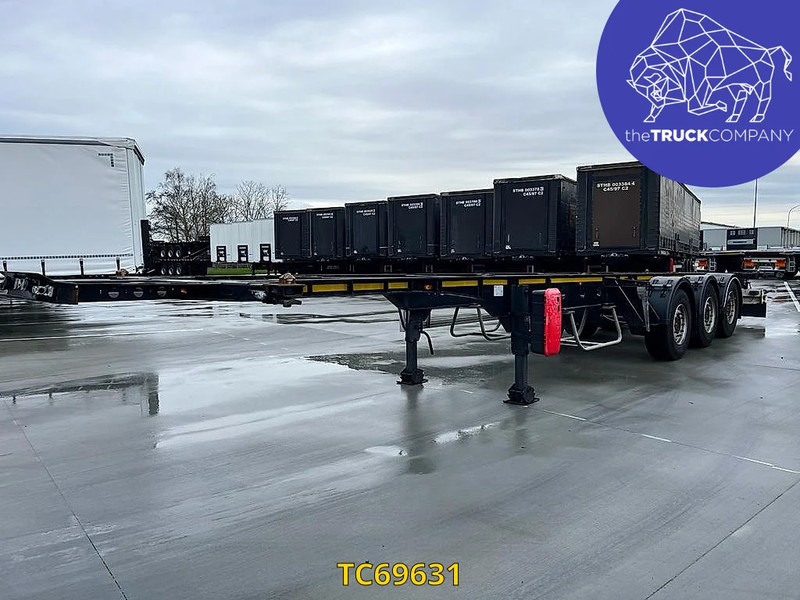 Hoet Trailers - ناقل حاوية/ نصف مقطورة بحاوية: صورة 1 Hoet Trailers - ناقل حاوية/ نصف مقطورة بحاوية: صورة 1