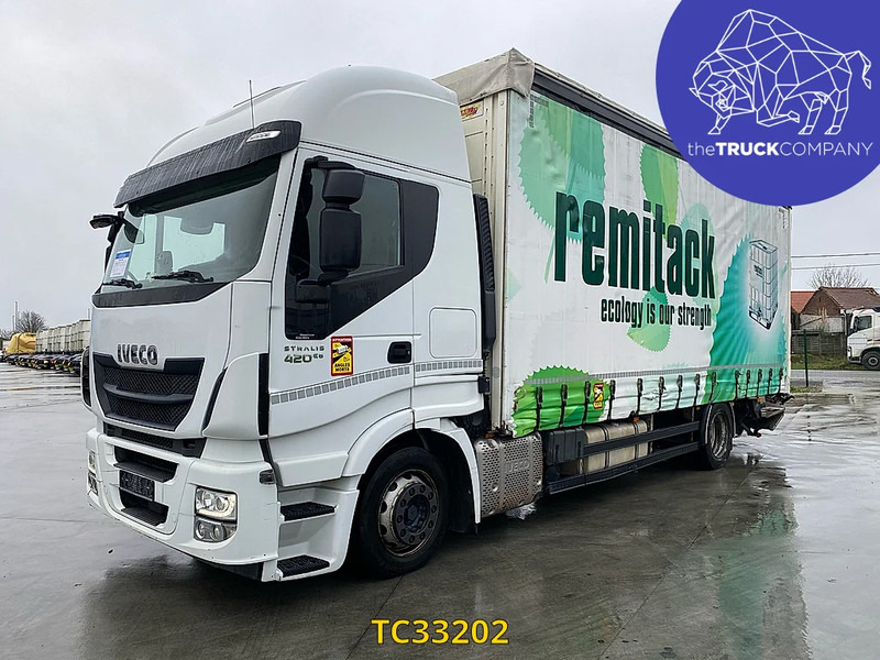 Iveco Stralis 420 - شاحنة ذات ستائر جانبية: صورة 1 Iveco Stralis 420 - شاحنة ذات ستائر جانبية: صورة 1
