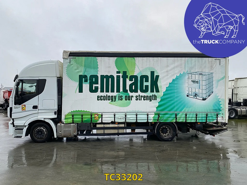 Iveco Stralis 420 - شاحنة ذات ستائر جانبية: صورة 2 Iveco Stralis 420 - شاحنة ذات ستائر جانبية: صورة 2