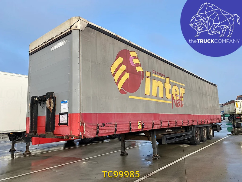 Kögel - نصف مقطورة بستائر جانبية: صورة 1 Kögel - نصف مقطورة بستائر جانبية: صورة 1