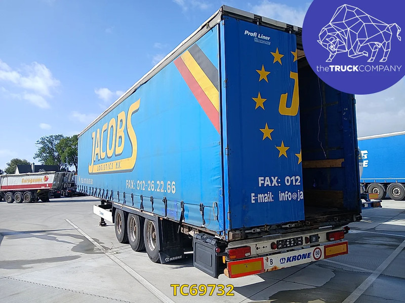 Krone - نصف مقطورة بستائر جانبية: صورة 2 Krone - نصف مقطورة بستائر جانبية: صورة 2