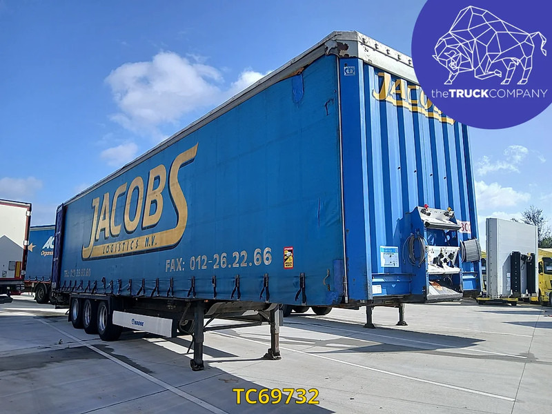 Krone - نصف مقطورة بستائر جانبية: صورة 1 Krone - نصف مقطورة بستائر جانبية: صورة 1