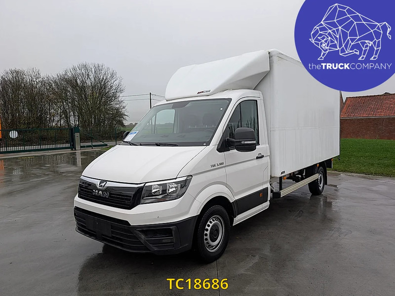 MAN TGE 180 - BOX - شاحنة بصندوق مغلق: صورة 1 MAN TGE 180 - BOX - شاحنة بصندوق مغلق: صورة 1