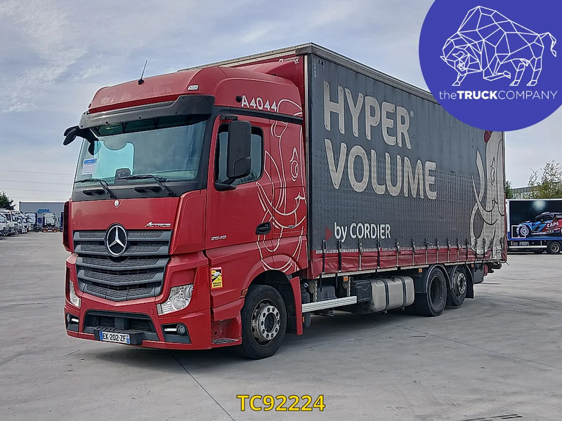 Mercedes-Benz Actros 2548 - شاحنة ذات ستائر جانبية: صورة 1 Mercedes-Benz Actros 2548 - شاحنة ذات ستائر جانبية: صورة 1