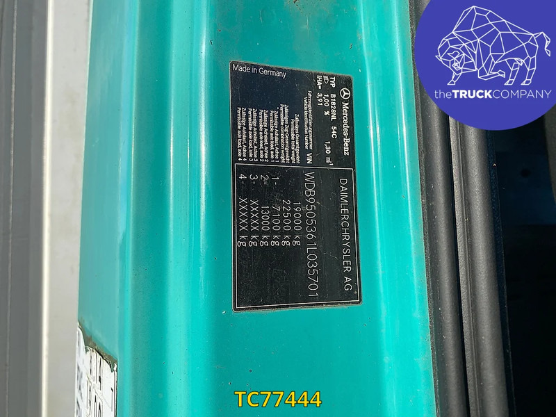 Mercedes-Benz Axor 1828 - شاحنة ذات ستائر جانبية: صورة 3 Mercedes-Benz Axor 1828 - شاحنة ذات ستائر جانبية: صورة 3