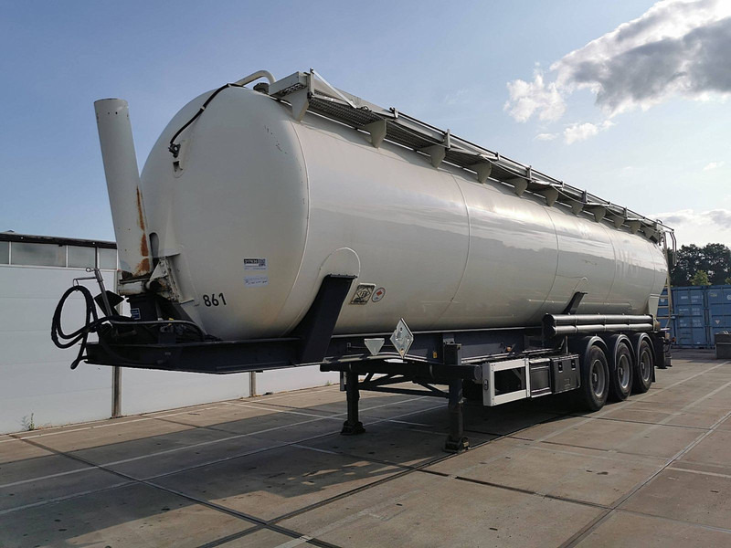 Feldbinder KIP 60.3/7300/A/2 60 M3 - نصف مقطورة صهريج: صورة 1 Feldbinder KIP 60.3/7300/A/2 60 M3 - نصف مقطورة صهريج: صورة 1