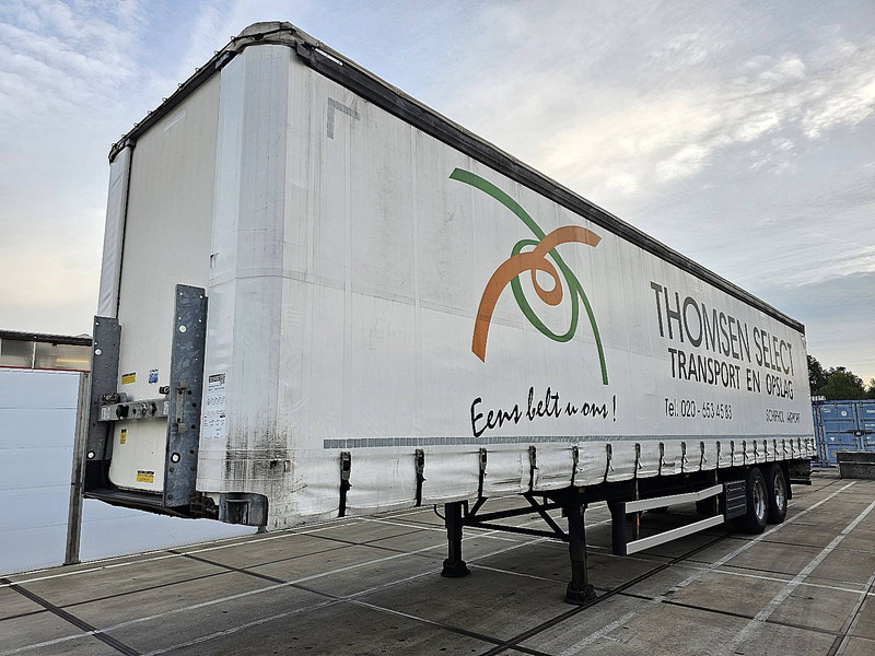 Groenewegen DRO-14-18 - نصف مقطورة بستائر جانبية: صورة 1 Groenewegen DRO-14-18 - نصف مقطورة بستائر جانبية: صورة 1