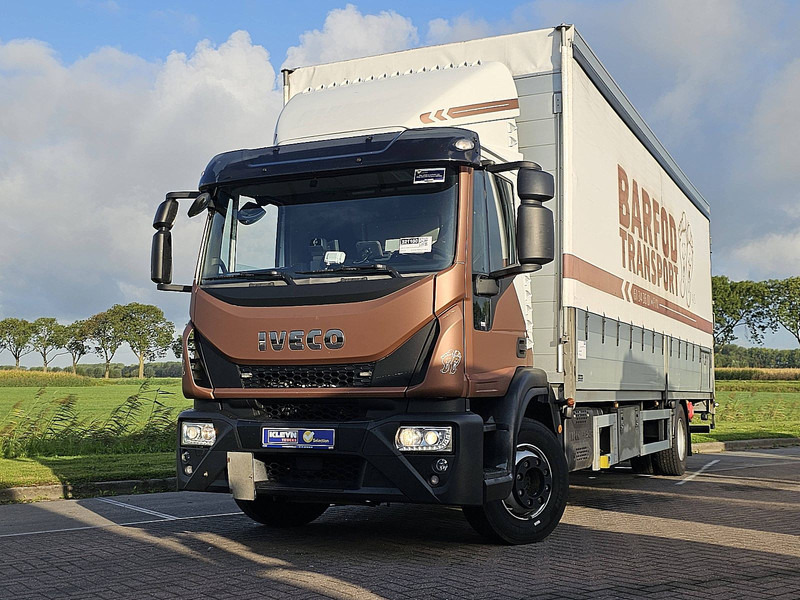 Iveco 160E28 EUROCARGO AIRCO TAILLIFT - شاحنة ذات ستائر جانبية: صورة 1 Iveco 160E28 EUROCARGO AIRCO TAILLIFT - شاحنة ذات ستائر جانبية: صورة 1