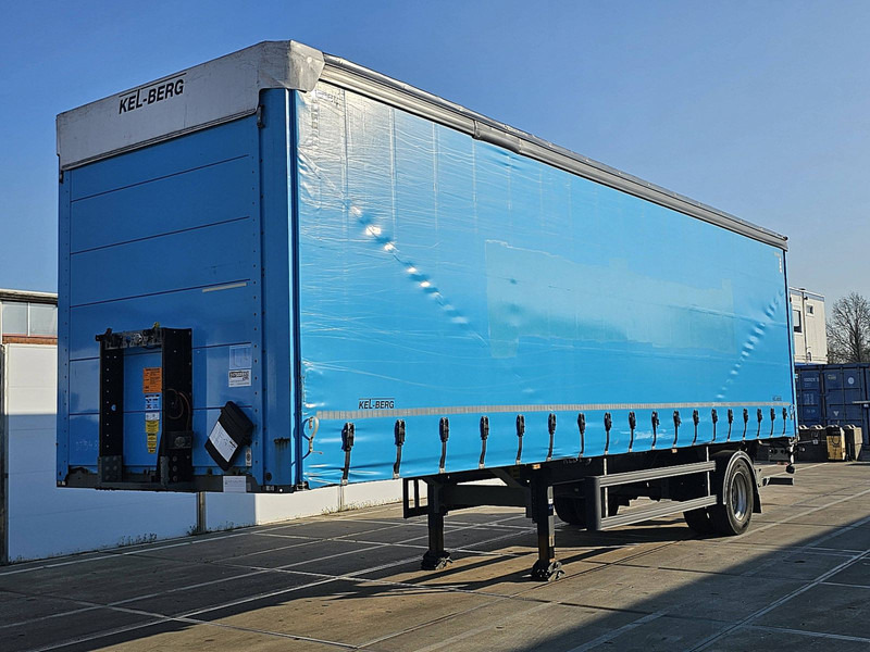 Kelberg D400V/XL/ZL/BPW 1 AXLE CITY LIFT LBW - نصف مقطورة بستائر جانبية: صورة 1 Kelberg D400V/XL/ZL/BPW 1 AXLE CITY LIFT LBW - نصف مقطورة بستائر جانبية: صورة 1