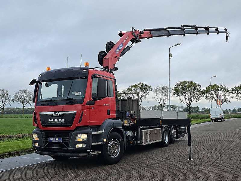 MAN 26.320 TGS 6X2-4 HMF 2820 K6 - شاحنات مسطحة, شاحنة كرين: صورة 2 MAN 26.320 TGS 6X2-4 HMF 2820 K6 - شاحنات مسطحة, شاحنة كرين: صورة 2
