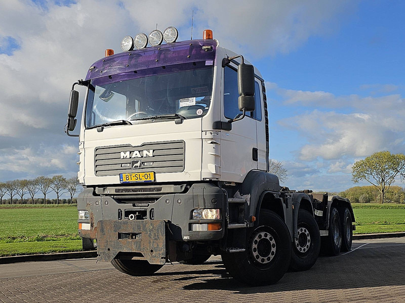 MAN 41.400 TGA - شاحنة برافعة خطافية: صورة 1 MAN 41.400 TGA - شاحنة برافعة خطافية: صورة 1