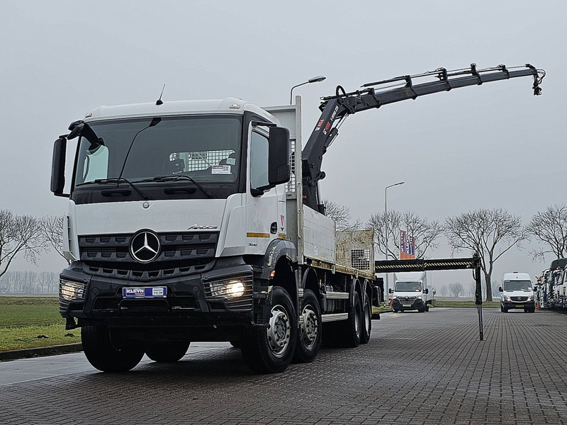 Mercedes-Benz AROCS 3240 HIAB 232ES5 - شاحنات مسطحة, شاحنة كرين: صورة 1 Mercedes-Benz AROCS 3240 HIAB 232ES5 - شاحنات مسطحة, شاحنة كرين: صورة 1