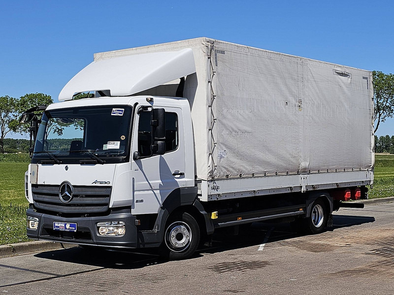 Mercedes-Benz ATEGO 818 AIRCO TAILLIFT HPEB - شاحنة ذات ستائر جانبية: صورة 2 Mercedes-Benz ATEGO 818 AIRCO TAILLIFT HPEB - شاحنة ذات ستائر جانبية: صورة 2