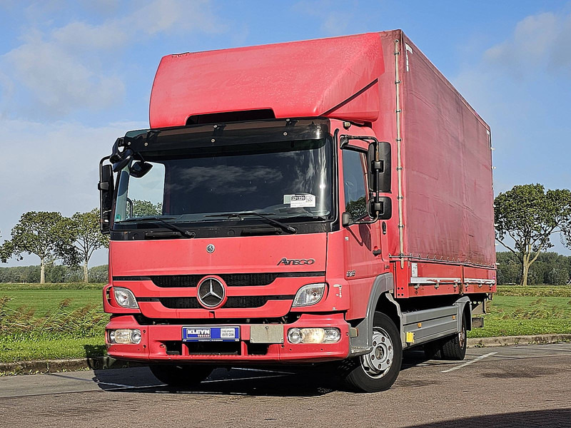 Mercedes-Benz ATEGO 818 MANUAL AIRCO LIFT - شاحنة ذات ستائر جانبية: صورة 1 Mercedes-Benz ATEGO 818 MANUAL AIRCO LIFT - شاحنة ذات ستائر جانبية: صورة 1