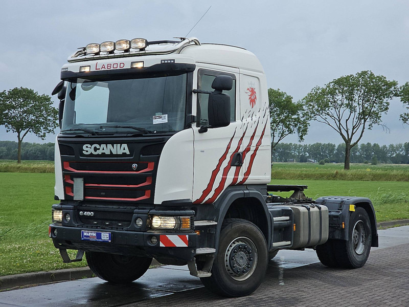 Scania G490 4X4 PTO+HYDR. RET. - مقطورة السحب: صورة 2 Scania G490 4X4 PTO+HYDR. RET. - مقطورة السحب: صورة 2