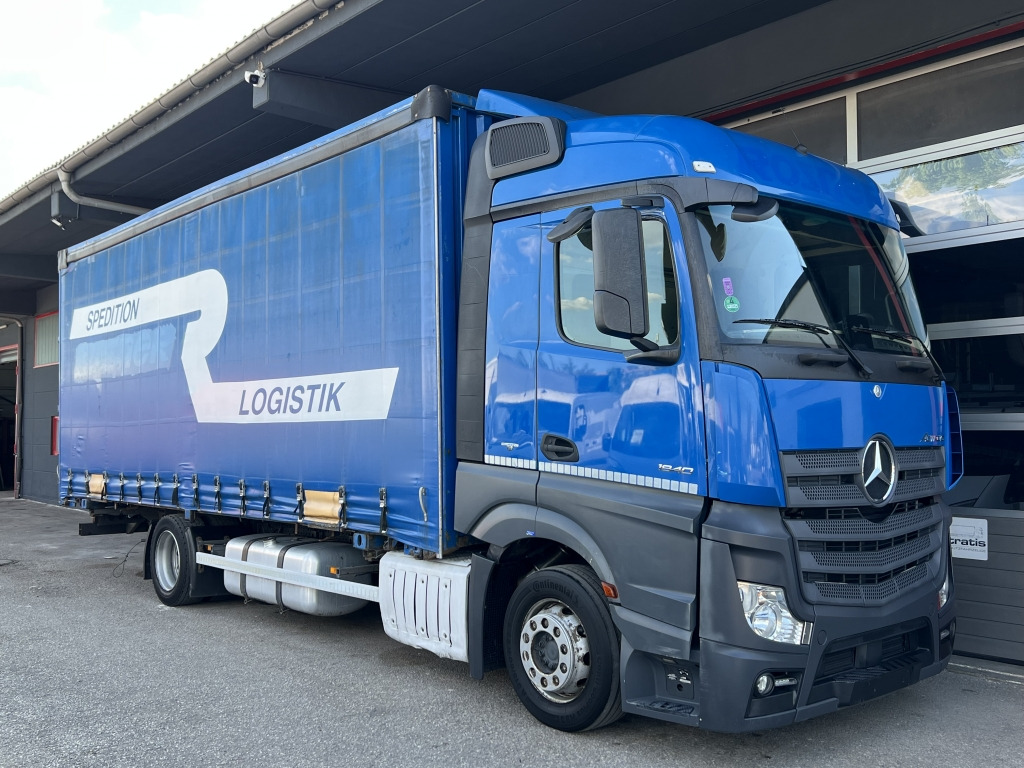 Mercedes-Benz Actros 1840 MEGA Jumbo Klima Reatarder ACC-Tempo - شاحنة ذات ستائر جانبية: صورة 1 Mercedes-Benz Actros 1840 MEGA Jumbo Klima Reatarder ACC-Tempo - شاحنة ذات ستائر جانبية: صورة 1