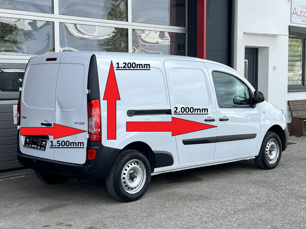 Mercedes-Benz Citan 111 CDI extralang Scheckheftgepflegt PDC - فان المدمجة: صورة 2 Mercedes-Benz Citan 111 CDI extralang Scheckheftgepflegt PDC - فان المدمجة: صورة 2