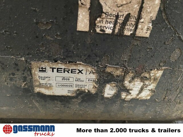 ATLAS TEREX EK 607 - مغراف الغراف الصدفي: صورة 5 ATLAS TEREX EK 607 - مغراف الغراف الصدفي: صورة 5