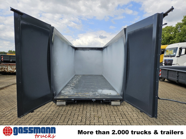 Abrollcontainer mit Flügeltür ca. 36m³ - شاحنة: صورة 2 Abrollcontainer mit Flügeltür ca. 36m³ - شاحنة: صورة 2