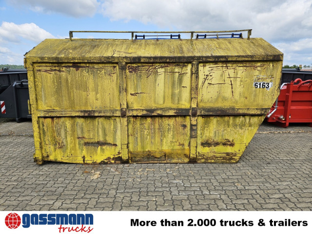 Absetzcontainer ca. 15m³ geschlossen mit Deckel - حاوية تفريغ لود لوجر: صورة 2 Absetzcontainer ca. 15m³ geschlossen mit Deckel - حاوية تفريغ لود لوجر: صورة 2