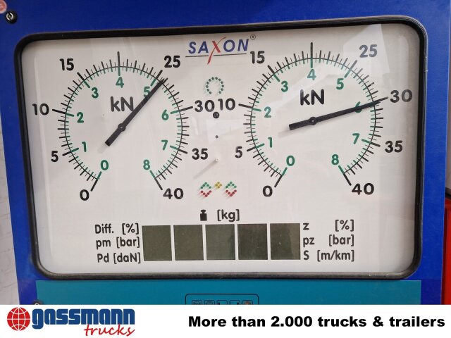 Bremsenprüfstand Saxon B 99 GF-ECO voll - أدوات ومعدات: صورة 2 Bremsenprüfstand Saxon B 99 GF-ECO voll - أدوات ومعدات: صورة 2