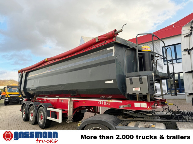 Carnehl CHKS/HH, Stahlmulde ca. 34m³, Liftachse, - نصف مقطورة قلابة: صورة 3 Carnehl CHKS/HH, Stahlmulde ca. 34m³, Liftachse, - نصف مقطورة قلابة: صورة 3