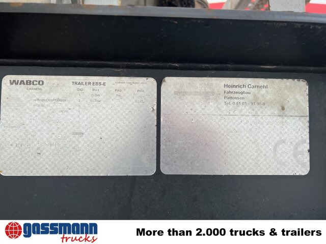 Carnehl CHKS32/2HG, Stahlmulde ca. 23m³, Liftachse - نصف مقطورة قلابة: صورة 4 Carnehl CHKS32/2HG, Stahlmulde ca. 23m³, Liftachse - نصف مقطورة قلابة: صورة 4