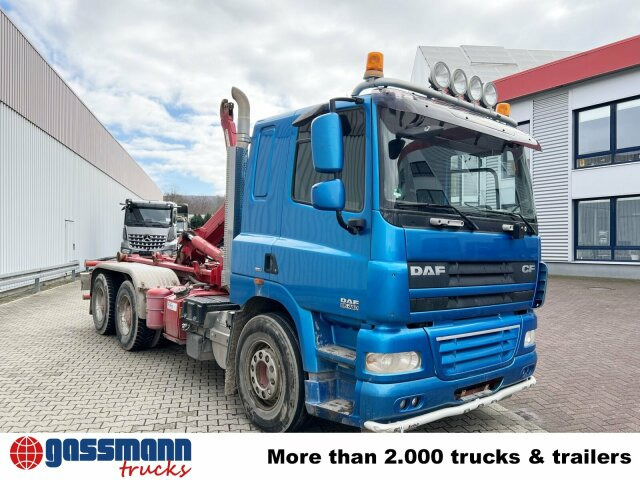 DAF AT 85.460 6x4, Abrollkipper Palfinger T20 - شاحنة برافعة خطافية, شاحنة كرين: صورة 4 DAF AT 85.460 6x4, Abrollkipper Palfinger T20 - شاحنة برافعة خطافية, شاحنة كرين: صورة 4