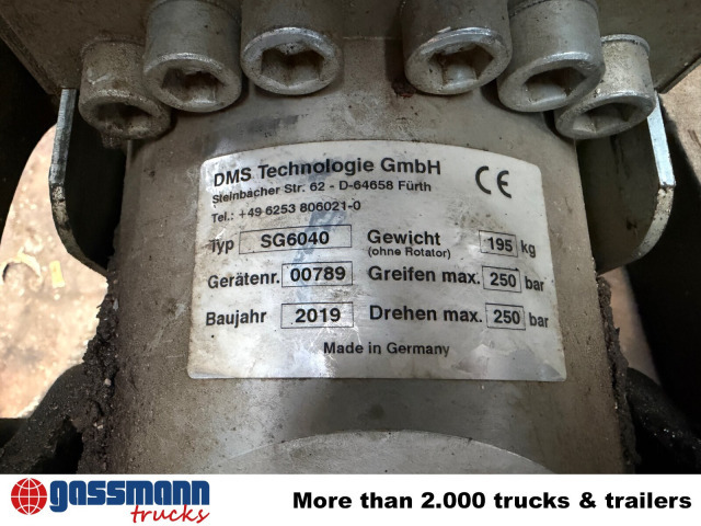 DMS Sortiergreifer SG6040 - آلات الإنشاء: صورة 5 DMS Sortiergreifer SG6040 - آلات الإنشاء: صورة 5