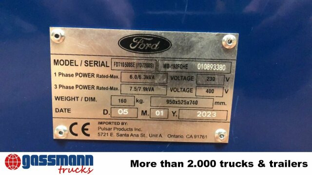 Diesel Generator FDT10500SE, 3x Vorhanden! - مجموعة المولد: صورة 3 Diesel Generator FDT10500SE, 3x Vorhanden! - مجموعة المولد: صورة 3