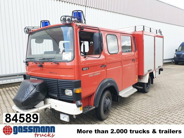 Iveco 60-9A Doka 4x2, LF8 - شاحنة حريق: صورة 1 Iveco 60-9A Doka 4x2, LF8 - شاحنة حريق: صورة 1