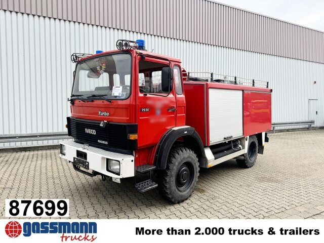 Iveco 75-14 AW 4x4, TLF 8/18 - شاحنة حريق: صورة 1 Iveco 75-14 AW 4x4, TLF 8/18 - شاحنة حريق: صورة 1