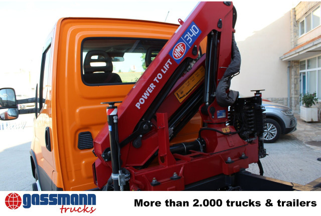 شاحنة قلاب, شاحنة كرين للبيع  Iveco Daily 70C18H 4x2 mit Kran HMF 340-K3, Funk: صورة 12