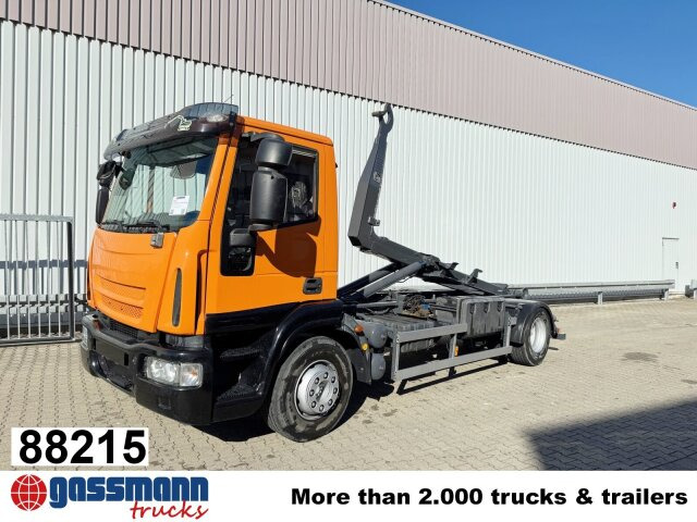 Iveco Euro Cargo 160E25 4x2, HIAB Abroller - شاحنة برافعة خطافية: صورة 1 Iveco Euro Cargo 160E25 4x2, HIAB Abroller - شاحنة برافعة خطافية: صورة 1