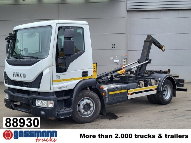 Iveco EuroCargo ML120E22 4x2, City-Abroller - شاحنة برافعة خطافية: صورة 1 Iveco EuroCargo ML120E22 4x2, City-Abroller - شاحنة برافعة خطافية: صورة 1