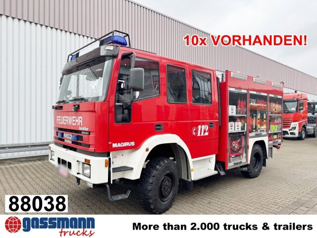 Iveco EuroFire FF 100 E 21 WR tector 4x4 Doka, LF 8/6 - سيارة إسعاف: صورة 1 Iveco EuroFire FF 100 E 21 WR tector 4x4 Doka, LF 8/6 - سيارة إسعاف: صورة 1