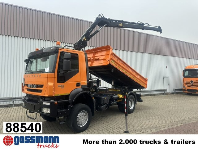 Iveco Trakker AD190T36W 4x4, EEV, Kran Hiab 111BS-2 - شاحنة قلاب, شاحنة كرين: صورة 1 Iveco Trakker AD190T36W 4x4, EEV, Kran Hiab 111BS-2 - شاحنة قلاب, شاحنة كرين: صورة 1