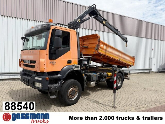 Iveco Trakker AD190T36W 4x4, EEV, Kran Hiab 111BS-2 - شاحنة قلاب, شاحنة كرين: صورة 1 Iveco Trakker AD190T36W 4x4, EEV, Kran Hiab 111BS-2 - شاحنة قلاب, شاحنة كرين: صورة 1
