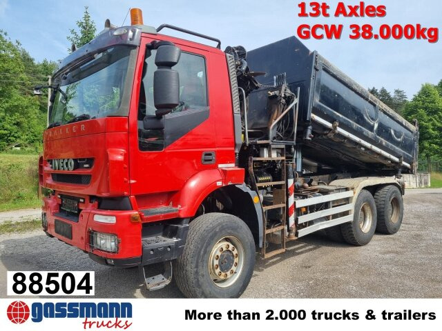 Iveco Trakker AD380T41W 6x6, Bordmatik beidseitig, - شاحنة قلاب, شاحنة كرين: صورة 1 Iveco Trakker AD380T41W 6x6, Bordmatik beidseitig, - شاحنة قلاب, شاحنة كرين: صورة 1